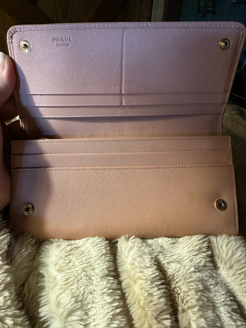 Prada Large Bow Wallet - Picture 4 of 9